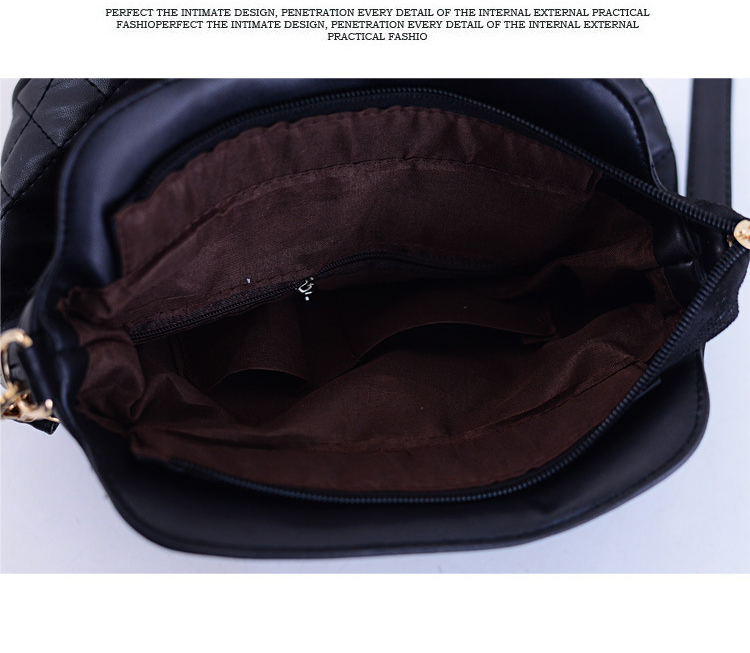 neue Plaid Ketten Damen Messenger Bags Fünf Farben Praktische Damen Tasche Kleine Pu Damen Umhängetasche