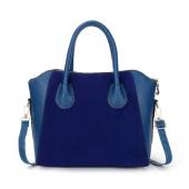 HOT mode Taschen Damen nubukLeder patchwork Handtasche smiley Tasche Damen Umhängetasche Damen Taschen