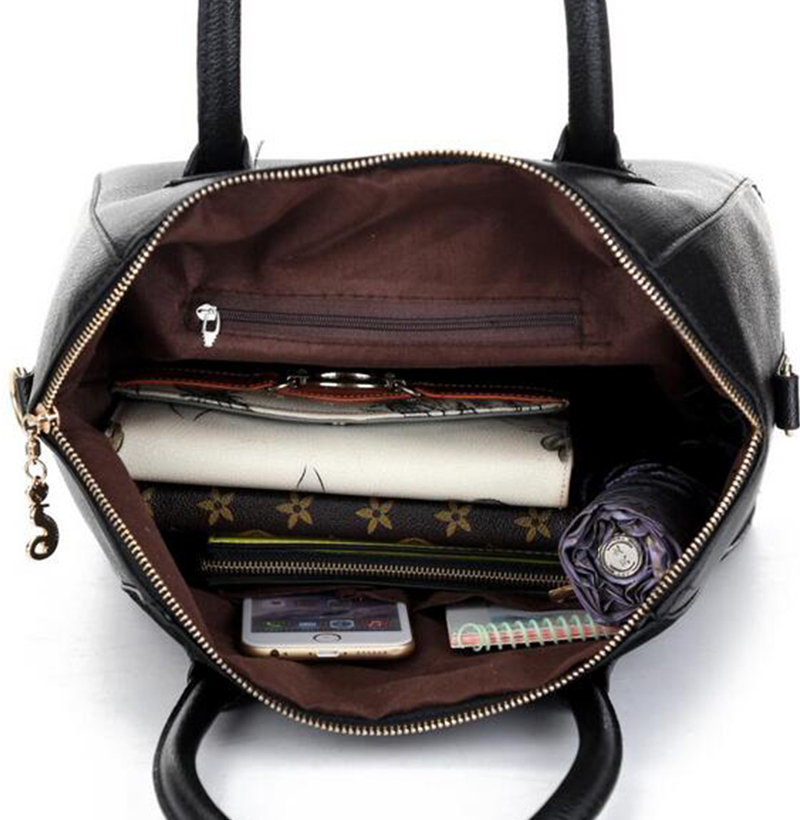 HOT mode Taschen Damen nubukLeder patchwork Handtasche smiley Tasche Damen Umhängetasche Damen Taschen