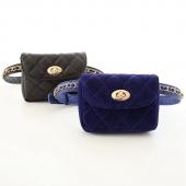 Neue Nette Damen Taille Gürtel Tasche ModeKette Gürteltasche Plaid Kleine Damen Tasche Reisetasche Trunk Bag