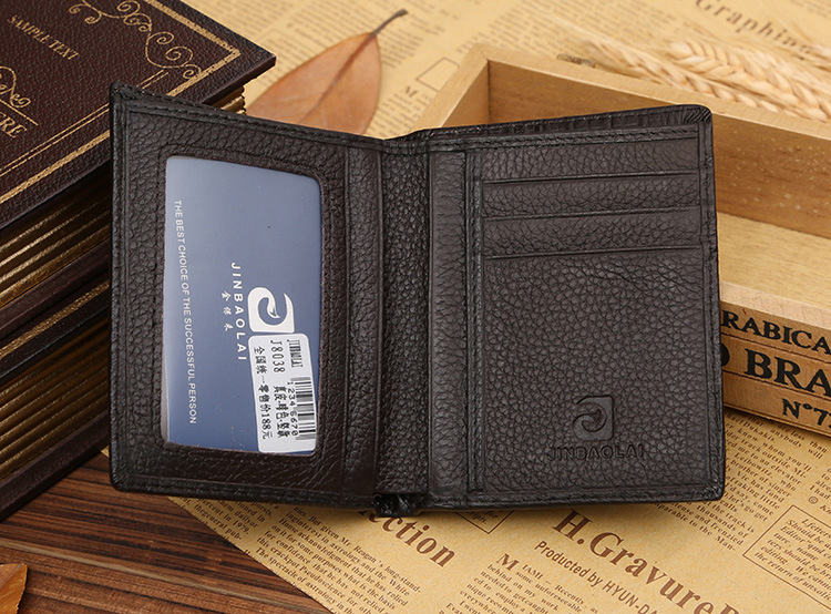 KrokodilLeder Brieftasche Herren Brieftasche Männlichen Echtem Kurze Mode kurze Herren Brieftaschen