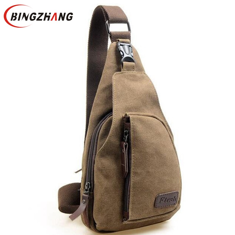 neue Fashion Mann Umhängetasche Herren Sport Leinwand Messenger Bags Lässige Outdoor reisen Wandern