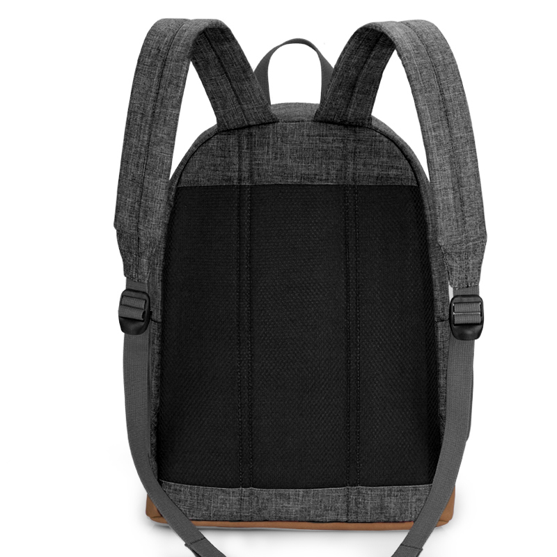 Herren Männlichen Leinwand College School Student Rucksack Lässig Rucksäcke Reisetasche