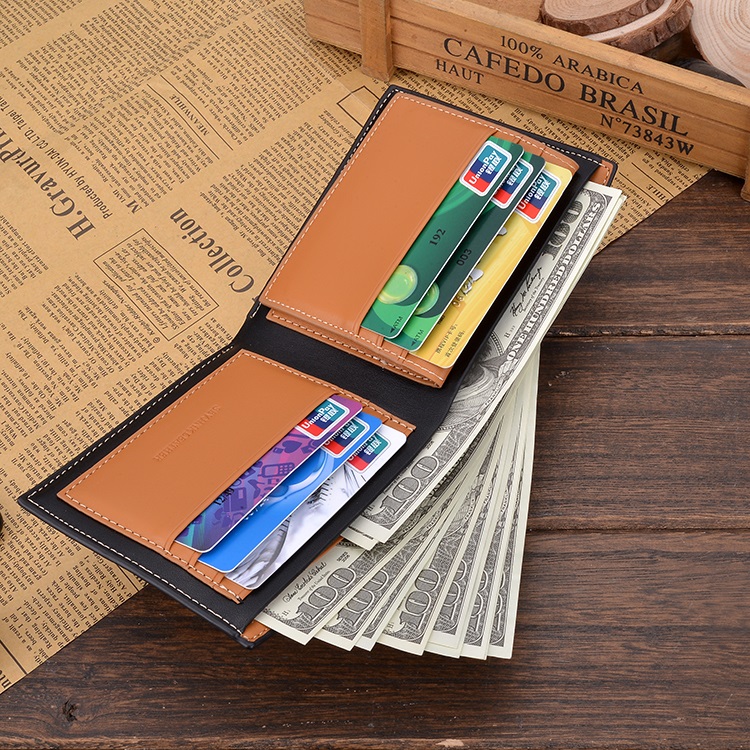 Herren Brieftaschen berühmte marke Herren Geldbörse männlichen Geldbörsen ID Card Case New