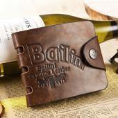 neue Koreanische Mode Lässig Pu Leder Herren Kleine Brieftasche Brieftaschen Top Qualität Vintage