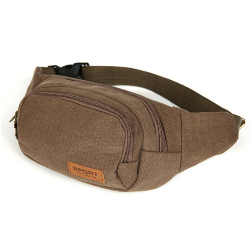 Hohe Qualität Leinwand Taille Packs Outdoor sportarten Tasche Tragbaren Herren Und Damen Taille Taschen