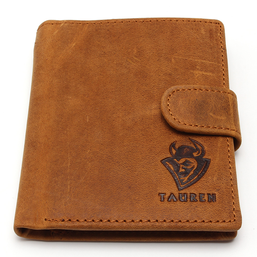 Herren Geldbörsen Marke Vintage Designer Echte öl Wachs Leder RindsLeder Kurze Bifold Geldbörse Karte