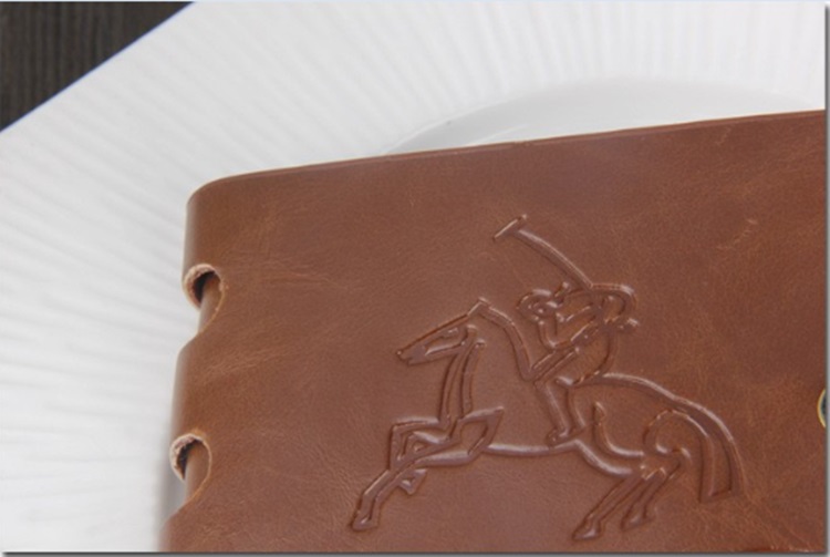 Heiß verkauf! Crazy Horse Haut Herren Brieftaschen Polo Brieftasche Für Herren Designer Marke Geldbörse