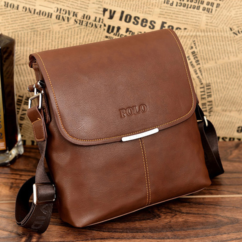 Neue mode Herren messenger bags Leder männliche Umhängetasche casual Aktentasche marke Taschen