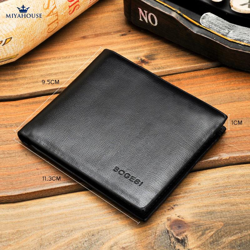 Einfachen Stil Beiläufige Herren Geldbörsen Kurz Design Kartenhalter Männlichen Geldbörse