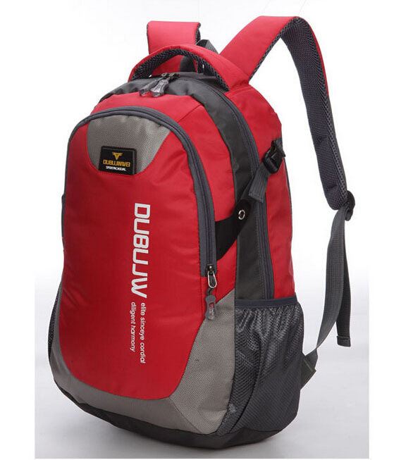 Herren Outdoor Wandern Rucksack Unisex Harz Mesh Softback Sport Doppelt Schulter ReiseRucksack Fahrrad Schule Rucksack