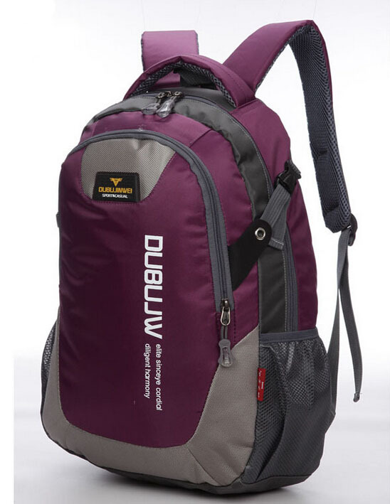 Herren Outdoor Wandern Rucksack Unisex Harz Mesh Softback Sport Doppelt Schulter ReiseRucksack Fahrrad Schule Rucksack