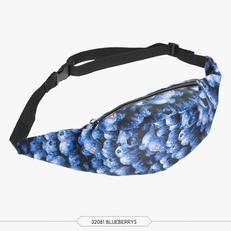 3D Print Bauchtasche Tasche Hüfttasche multifunktionale Tasche Sport laufen bolso Reise Gürteltasche
