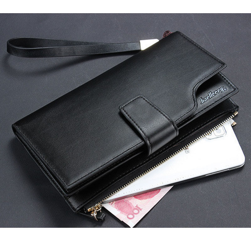 neue Herren Geldbörsen Beiläufige Brieftasche Herren clutch Tasche Marke Brieftasche langen design