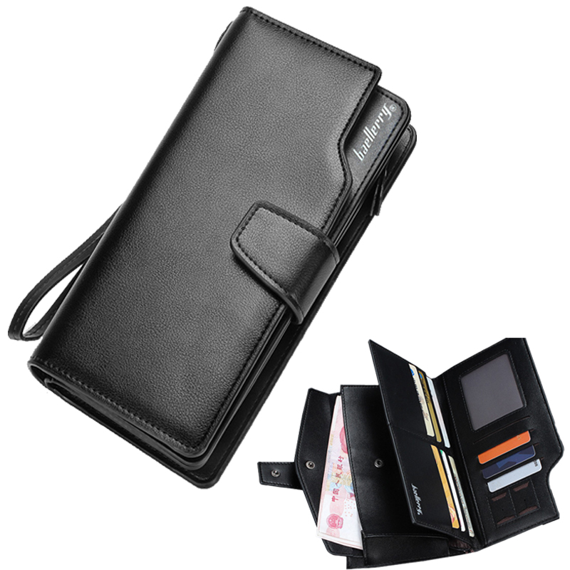 neue Herren Geldbörsen Beiläufige Brieftasche Herren clutch Tasche Marke Brieftasche langen design