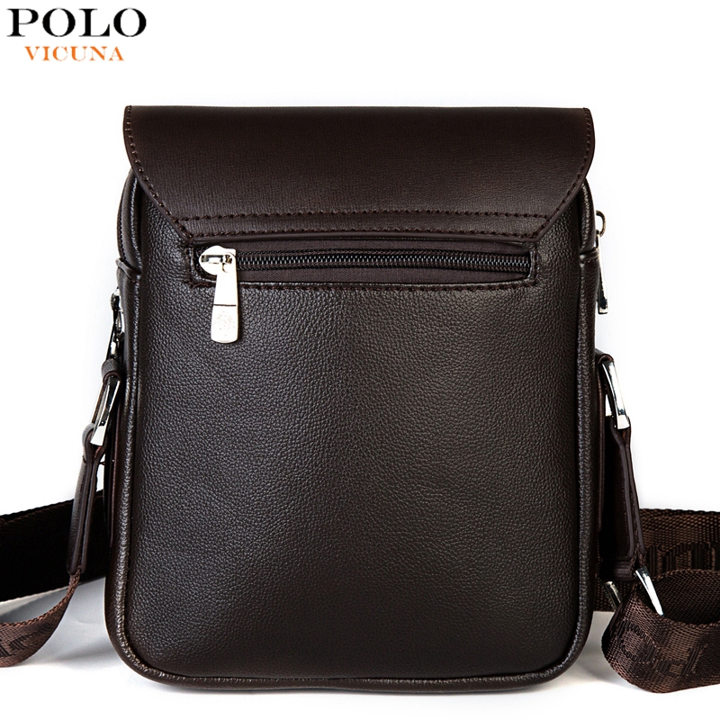 Polo neue Ankunft Fashion Business Leder Herren Messenger Bags Werbe Kleine Crossbody Schulter Tasche Casual