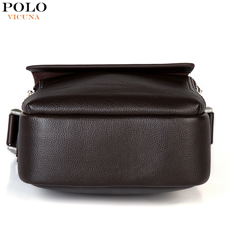 Polo neue Ankunft Fashion Business Leder Herren Messenger Bags Werbe Kleine Crossbody Schulter Tasche Casual