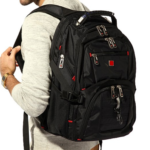 neue Schweizer Herren Damen Laptop Rucksack Mochila Masculina 15 Zoll Rucksäcke Gepäck Reisetasche