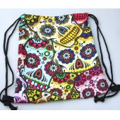 neue mode zeitlich begrenzte lunch Rucksack unisex mexikanische schädel Damen Rucksäcke blau