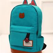 mode neue förderung leinwand katzenohren Herren und Damen Rucksack koreanische version Umhängetasche Rucksäcke