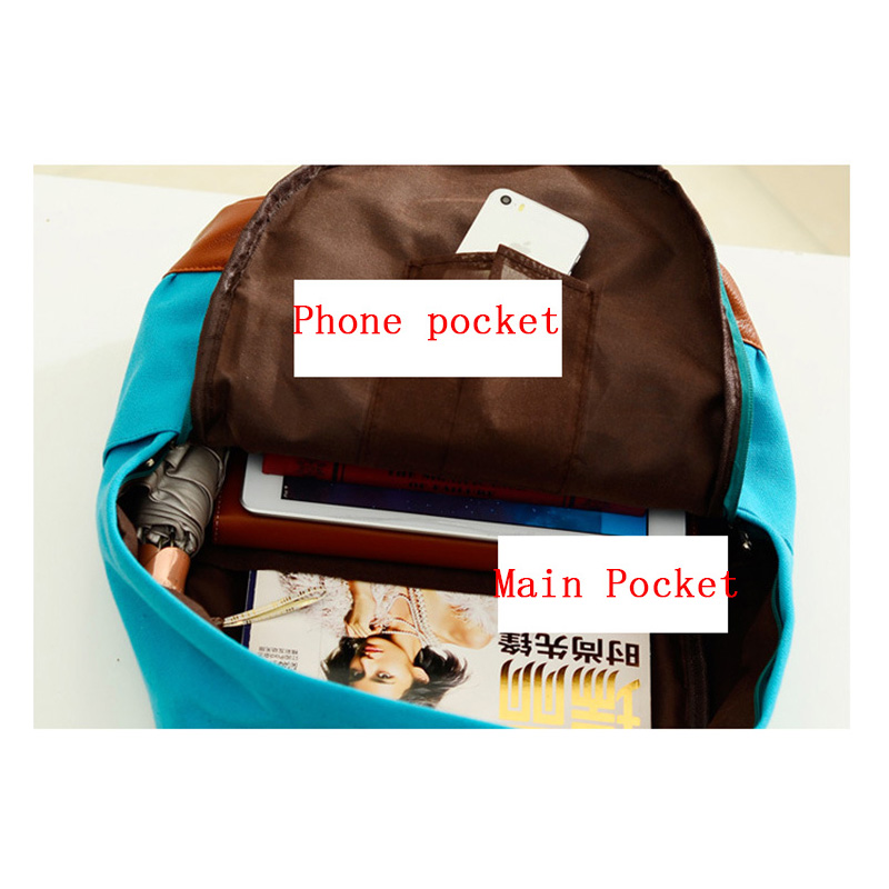 mode neue förderung leinwand katzenohren Herren und Damen Rucksack koreanische version Umhängetasche Rucksäcke