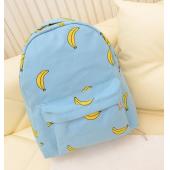 Nettes Mädchen Banana Muster Druck Damen Rucksäcke Reisen Outdoor Praktische Schultaschen Einzigartige Mode