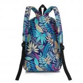 Damen Rucksäcke druck verlässt Rucksack mochila Rucksack fashion leinwand Taschen retro casual Schultasche