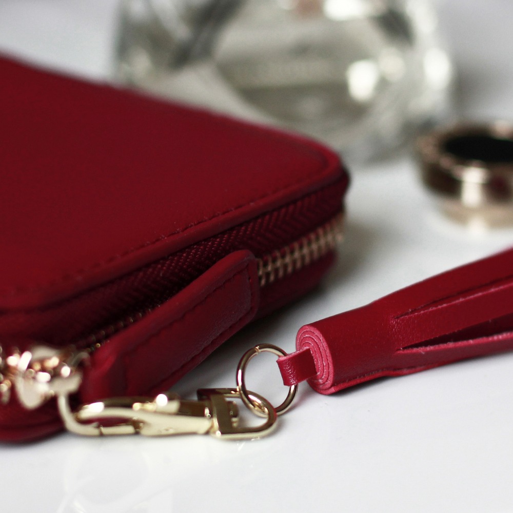 Top qualität Platz Damen Geldbörsen halter Brieftasche Leder weiblichen Geld designer quaste Geldbörsen