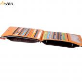 Awen Neue Mode Lange Design FettLeder Damen Brieftaschen Ultradünne Leder Geldbörsen Für Damen