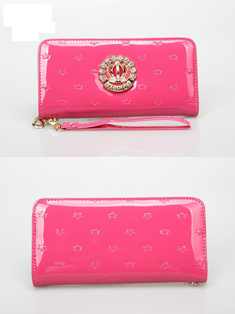 designer neue mode Damen Geldbörsen famous luxury brand top qualität pu Leder Strass dame Geldbörse