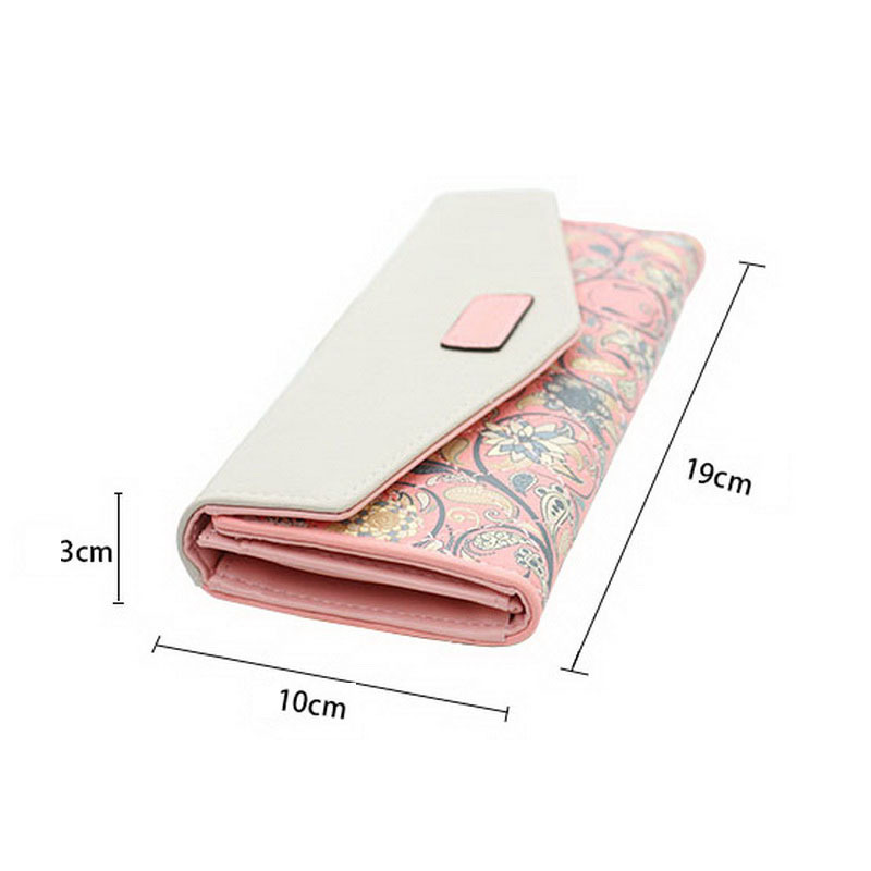 Luxus Lange Designer Berühmte Marke Handtasche Damen Leder Damen Geldbörsen Weiblicher Geldbeutel Handliche