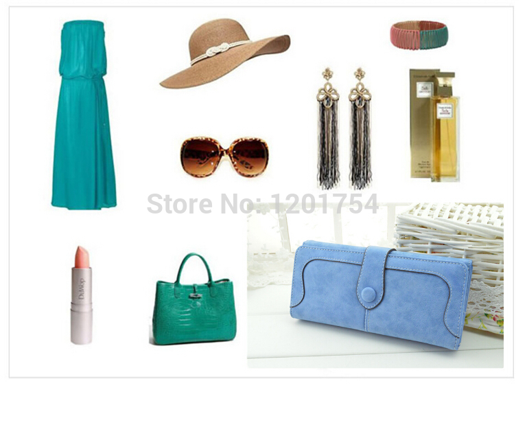 heißer Verkauf Damen Geldbörsen Dull Polnischen Brieftasche Tag Kupplungs Geldbeutel Handtaschen Wristlet