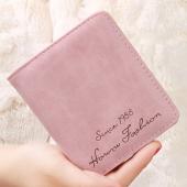 heiße neue Mode Damen Geldbörsen Mini Carteira Magica Damen Retro Matte Leder kurze Brieftasche Karte Geld