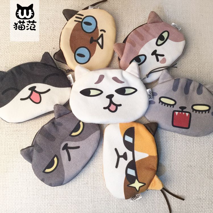 neuen Kleinen Schwanz Katze Geldbörse Nette Kinder Cartoon Brieftasche Kawaii Tasche Münzfach Geldbörse
