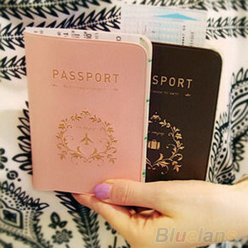 Reise Utility Einfache Passport Id kartenabdeckung Halter Reise halter Kasten schutz haut PVC