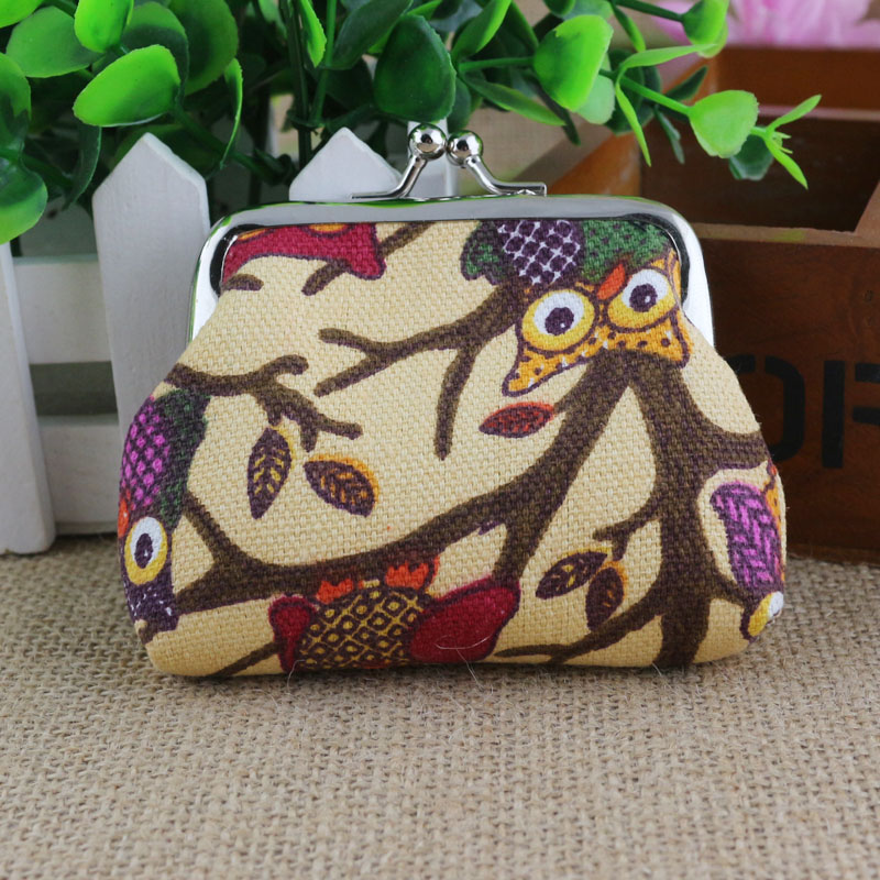 neue Gold band Damen Handtaschen schönen stil Damen Brieftaschen dame kleinen Brieftasche Eule Geldbörse