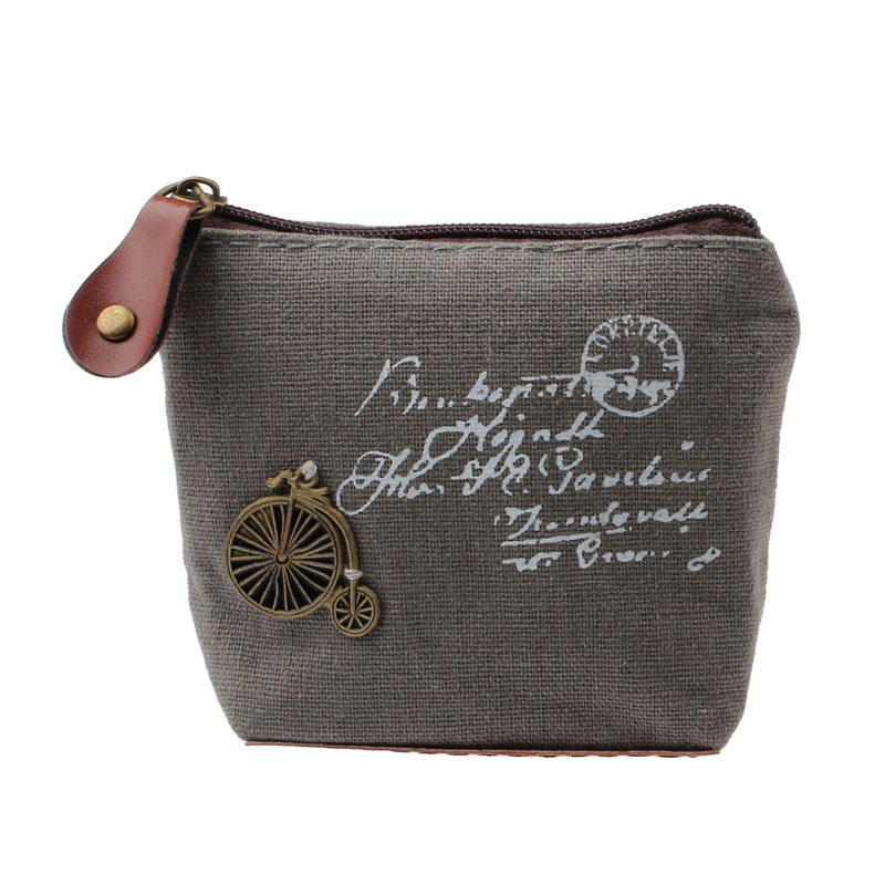 heißer Verkauf Retro Damen Mädchen Münztüte Geldbörse Wallet Card Geschenk Eiffelturm