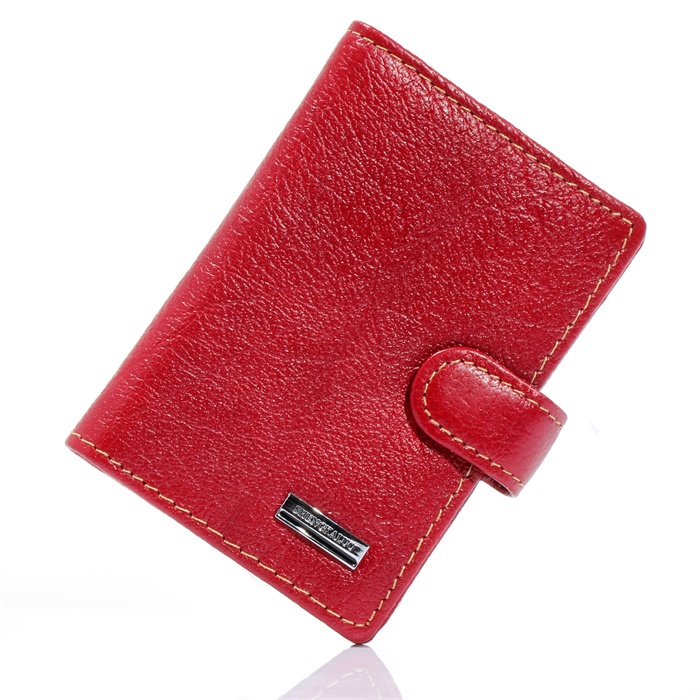 New Unisex Herren Damen Rot Echt Echtem Leder Kartenhalter Kupplung ID Kreditkarte Bussiness Kartensteckplätze
