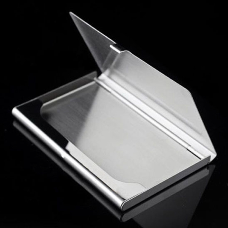 Edelstahl silber Aluminium Geschäft id kreditkarte puscard