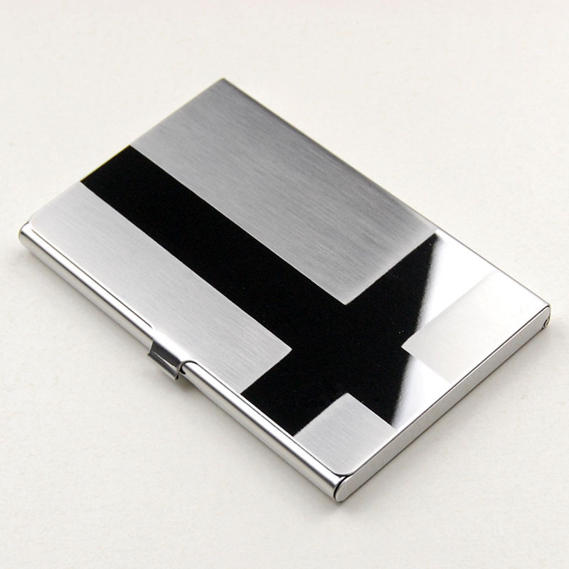 Edelstahl silber Aluminium Geschäft id kreditkarte puscard