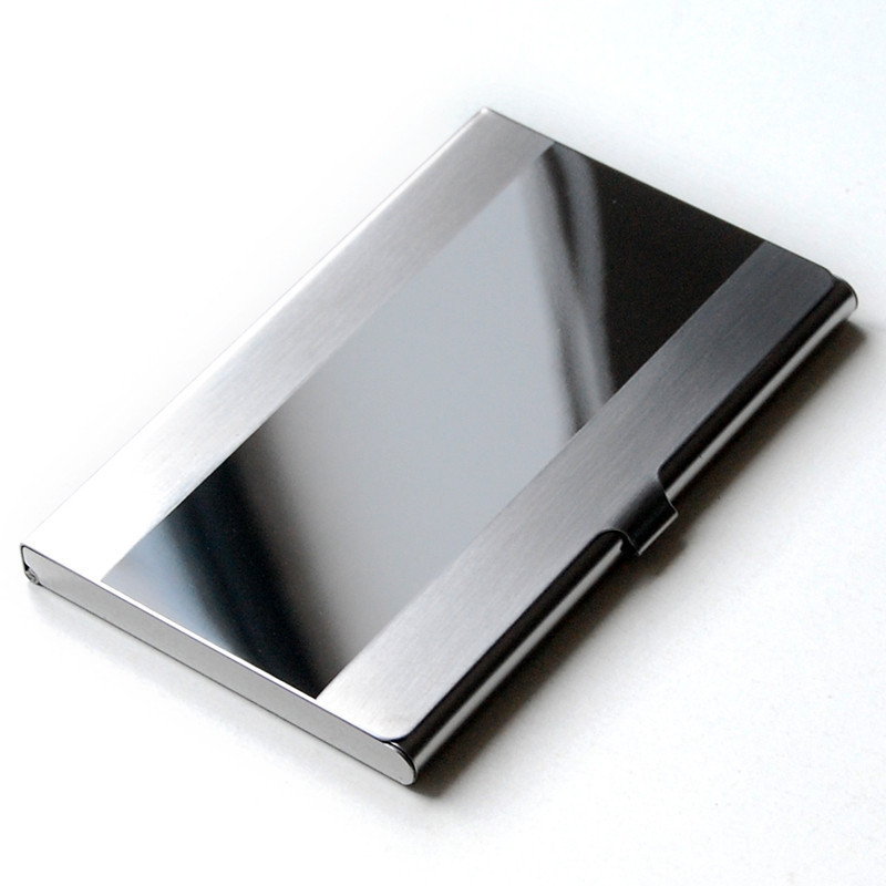 Edelstahl silber Aluminium Geschäft id kreditkarte puscard