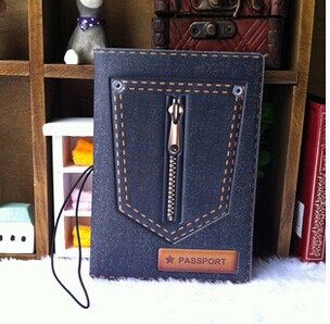 reizende Karikatur muster Reisepass Abdeckung Identität Dokument Reise Ordner 17 arten Muster