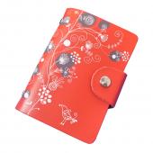 kartenhalter aus echtem Leder visitenkartenhalter Damen Leder Geldbörse kreditkarteninhaber buch id karte