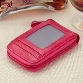 Echtes Leder Unisex Kartenhalter Geldbörsen Hochwertigen Weiblichen Kreditkarte Halter Damen Kissen kartenhalter