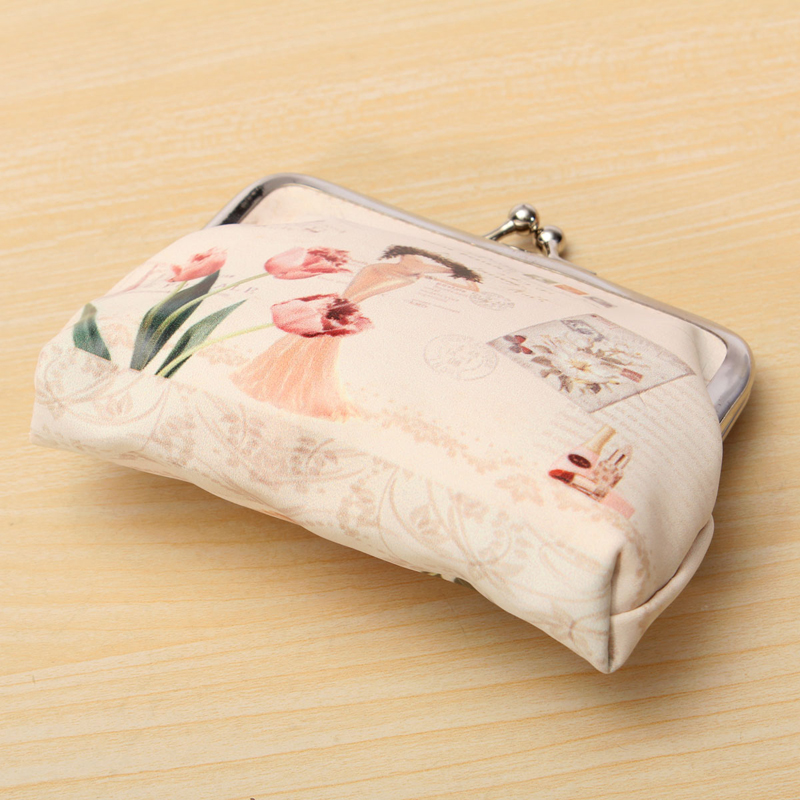 Heiße Damen Niedliche Geldbörse Top Leder Charakter Kleine Brieftasche Mädchen ändern Tasche Haspe