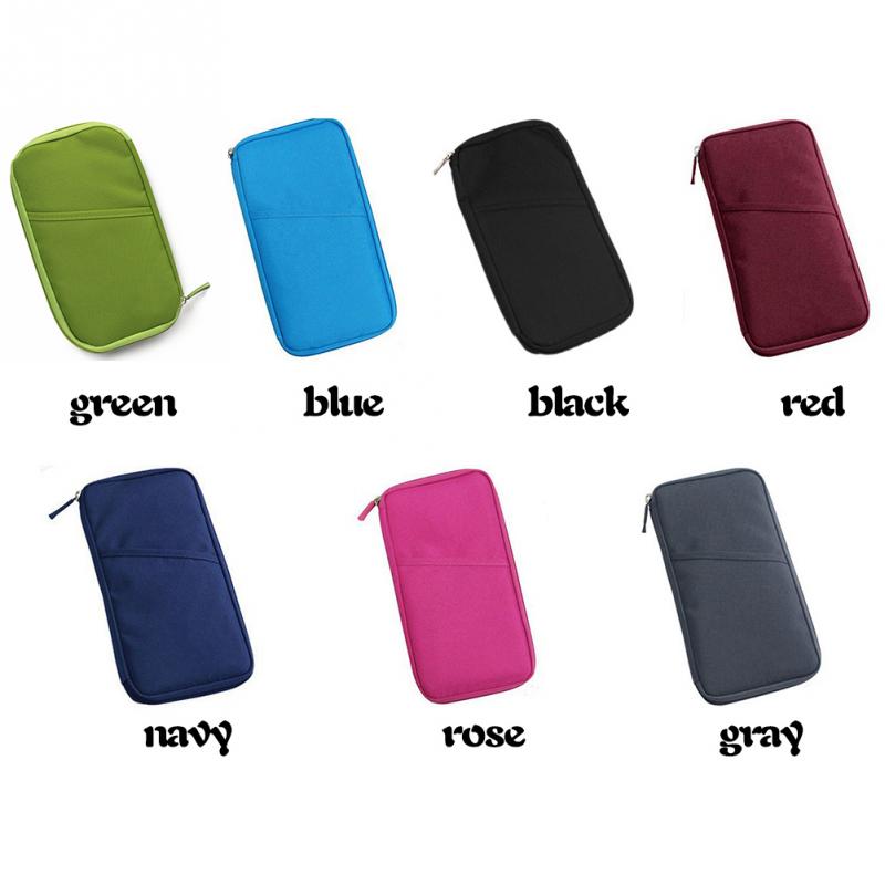 Reisepass Kredit ID Kartenhalter Cash Geldbörse Portemonnaie Mode