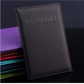 Neue Mode PU Kartenhalter Damen Reisepassinhabers Business Passdecke ID Kreditkarteninhaber Herren Passport Wallet