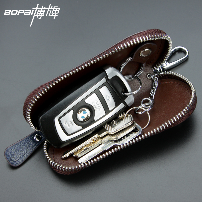 Echtes Leder auto schlüssel Wallets Herren Schlüsselhalter Haushälterin Schlüssel