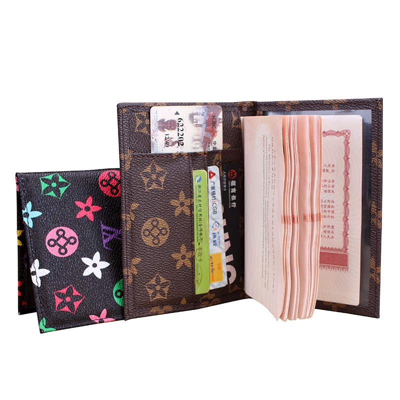 neue Marke Mode Passdecke Reisepass Karte ID Inhaber Tasche Qualität Pu Leder Passinhabers Geldbeutel Ticket
