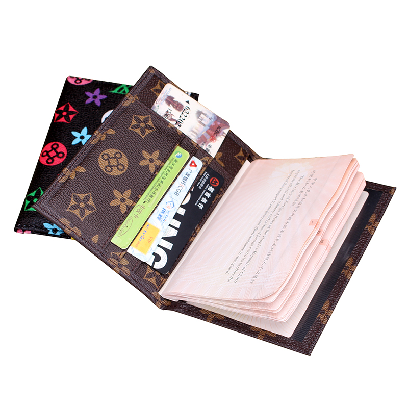 neue Marke Mode Passdecke Reisepass Karte ID Inhaber Tasche Qualität Pu Leder Passinhabers Geldbeutel Ticket